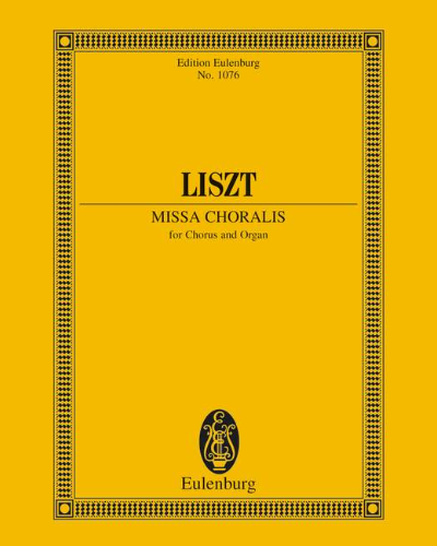 Missa choralis, op. LW J18 — 李斯特