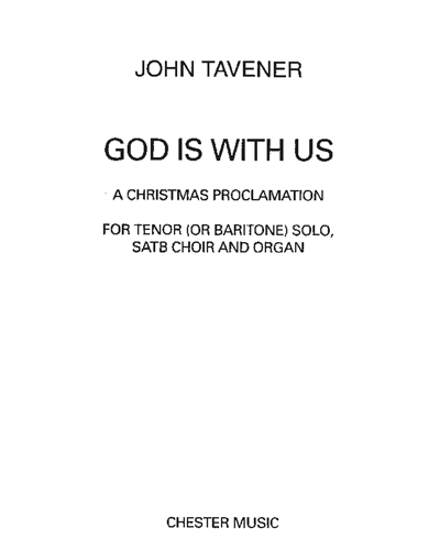 God Is With Us — 约翰·塔文纳