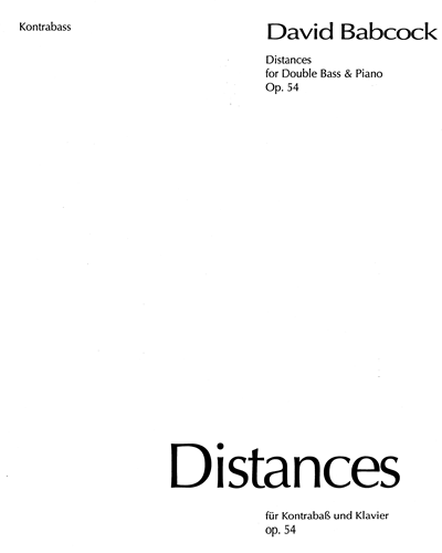 Distances, op. 54 — David Babcock