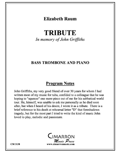 Tribute — Elizabeth Raum