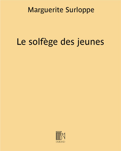 Le solfège des jeunes — Marguerite Surloppe