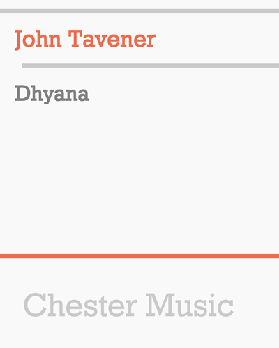 Dhyana — 约翰·塔文纳