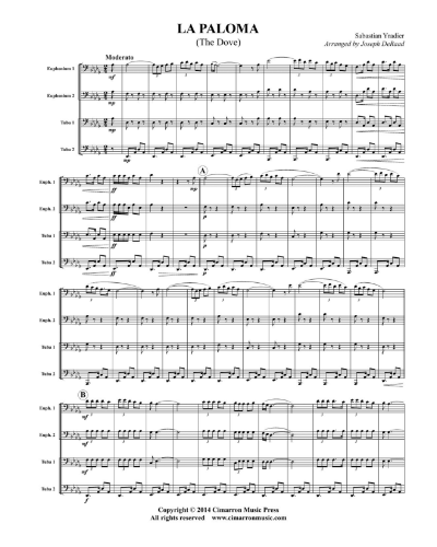 La Paloma — Sebastián Iradier