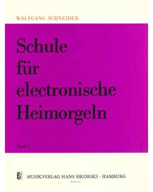 Tutor for Electronic Organ, Vol. 5 — Wolfgang Schneider