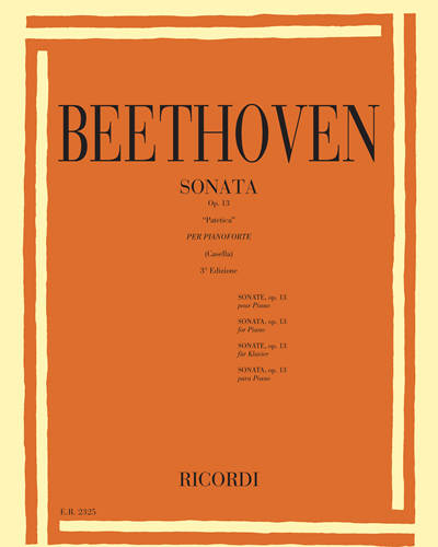 Sonata, op. 13 'Pathétique' — Ludwig van Beethoven
