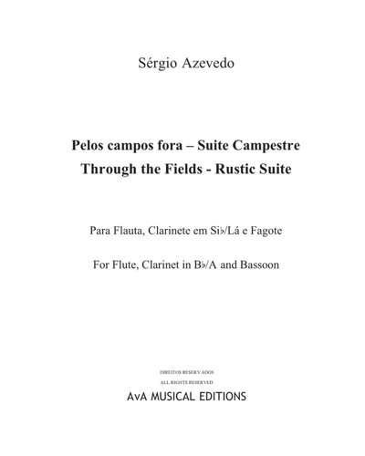 Pelos Campos Fora – Suite Campestre — Sérgio Azevedo