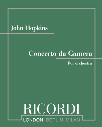Concerto da Camera — John Hopkins