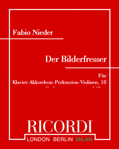 Der Bilderfresser — Fabio Nieder