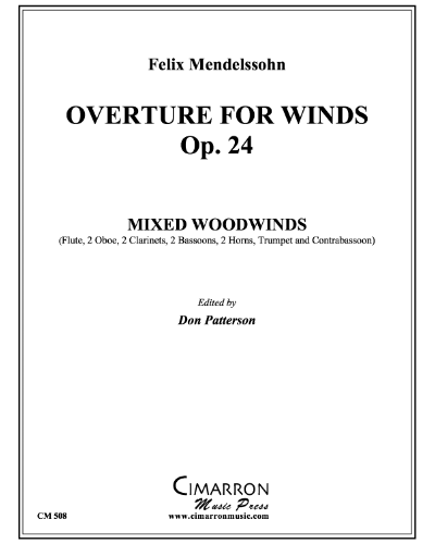 Overture for Winds, op. 24 — 门德尔松