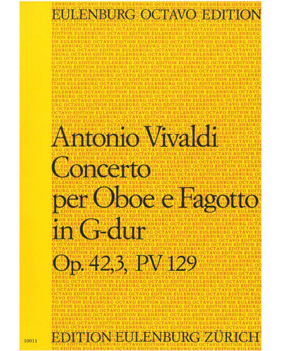 Concerto in G major for Oboe and Bassoon, op. 42/3 — 维瓦尔第