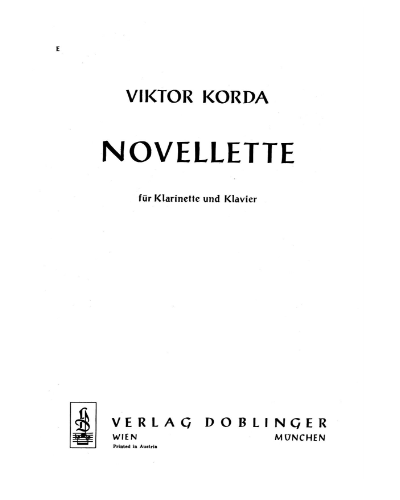 Novellette — Viktor Korda