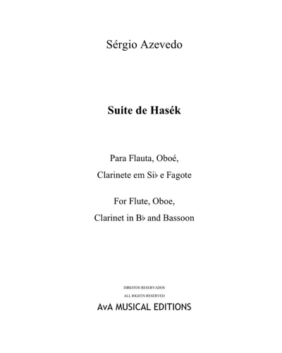 Suite de Hasék — Sérgio Azevedo