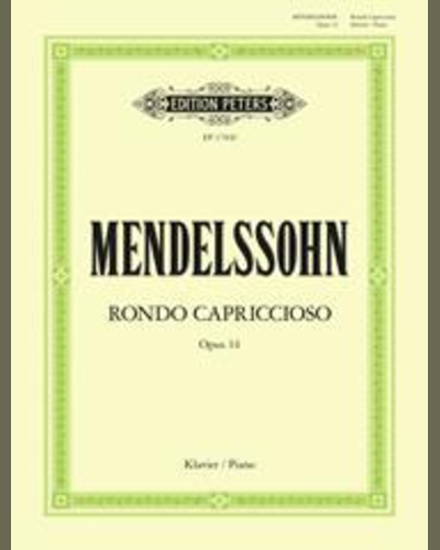 Rondo Capriccioso Op.14 — Arnold Mendelssohn