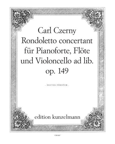 Rondoletto Concertant, op. 149 — 车尔尼
