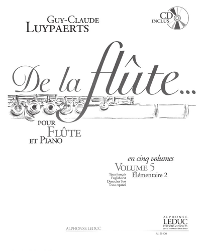 De la flûte Vol. 5 — Guy-Claude Luypaerts
