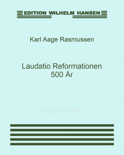 Laudatio Reformationen 500 År — Karl Aage Rasmussen