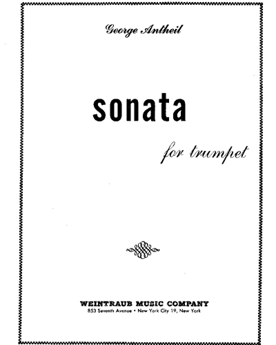 Sonata for Trumpet — George Antheil