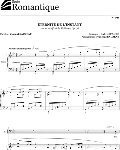 Éternité de l'instant — 福雷