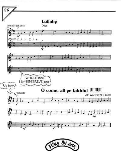 Lullaby/O Come All Ye Faithful — John Francis Wade