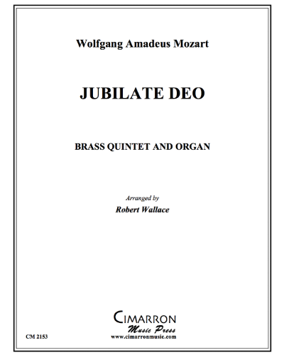 Jubilate Deo — Wolfgang Amadeus Mozart