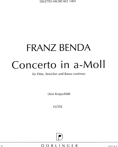 Concerto in A minor, op. L II:16 — Franz Benda