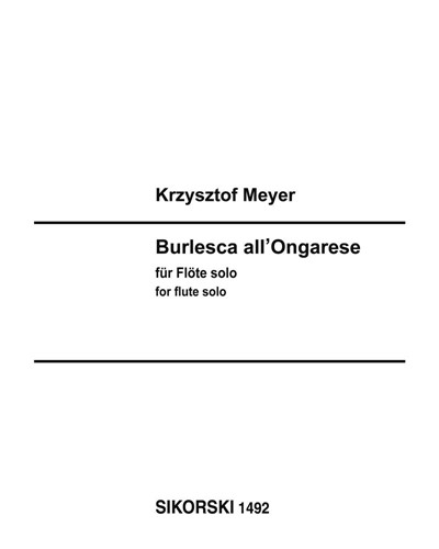 Burlesca all'Ongarese — Krzysztof Meyer