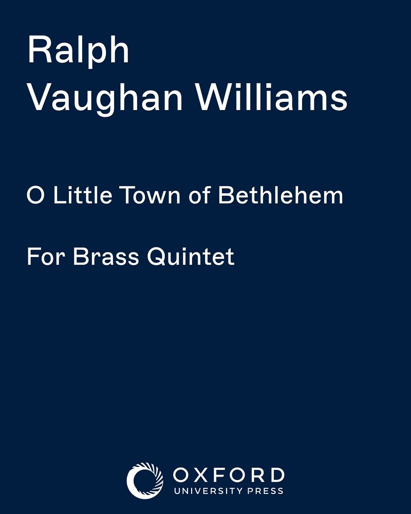 O Little Town of Bethlehem — Ralph Vaughan Williams