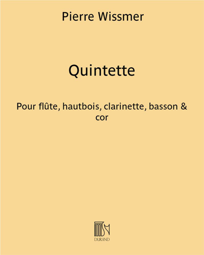 Quintette — Pierre Wissmer
