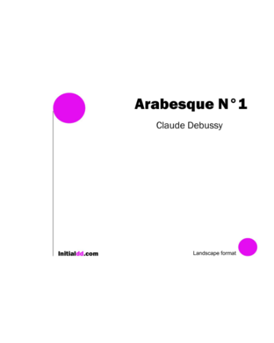 Première Arabesque — 德彪西