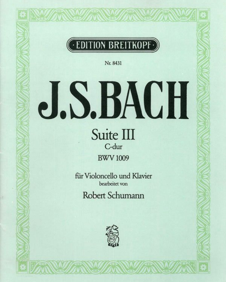 Suite No. 3 in C major, BWV 1009 — Johann Sebastian Bach
