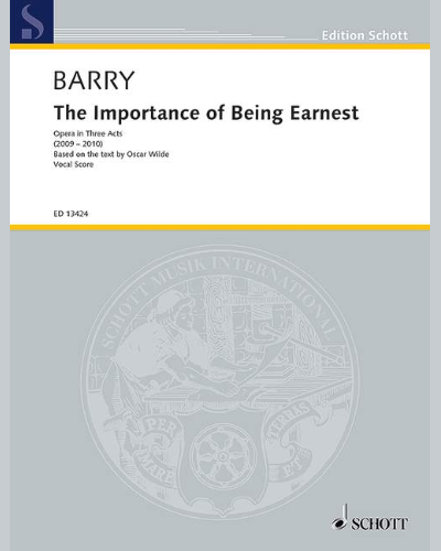 The Importance of Being Earnest — Gerald Barry