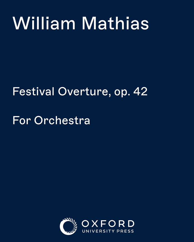 Festival Overture, op. 42 — William Mathias