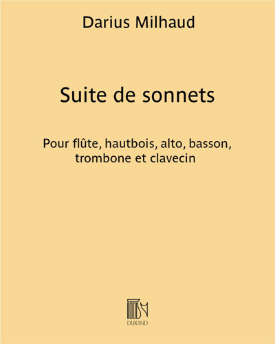 Suite de sonnets — 米约