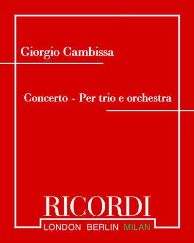 Concerto — Giorgio Cambissa