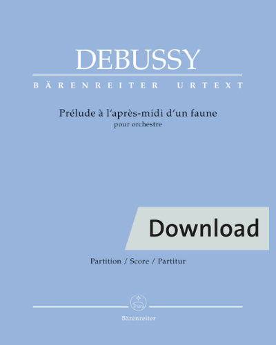 Prelude to the Afternoon of a Faun for Orchestra — 德彪西