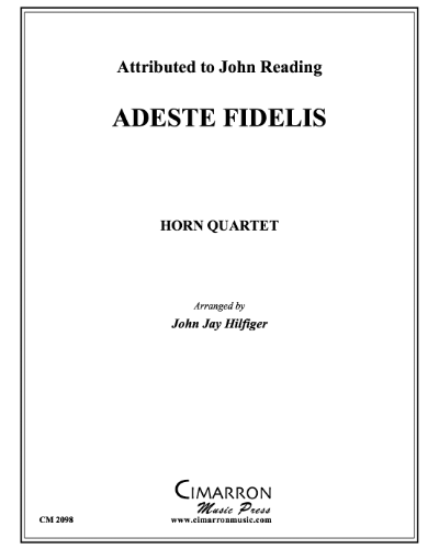 Adeste Fidelis — John Reading