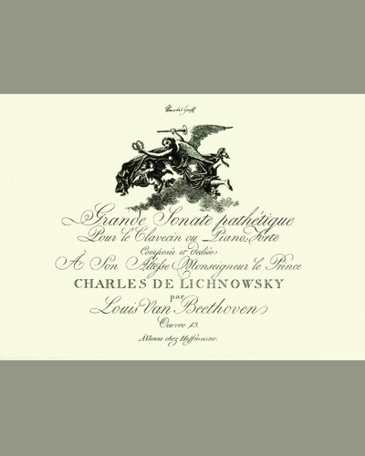 Piano Sonata, op. 13 'Pathétique' — 贝多芬