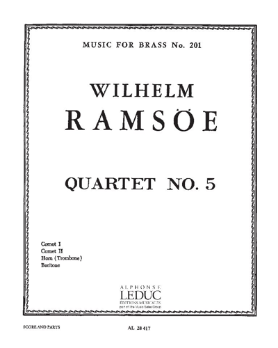 Quartet No. 5 — Wilhelm Ramsøe