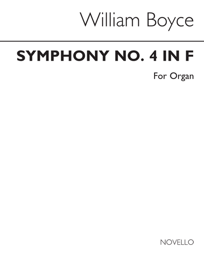Symphony No. 4 in F — 威廉·博伊斯