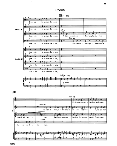 Credo (from 'Messa Concertata') — 弗朗切斯科·卡瓦利