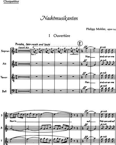 Nachtmusikanten — Philipp Mohler