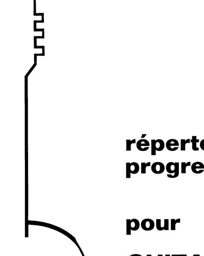 Répertoire Progressif Pour Guitare — Blas Sanchez