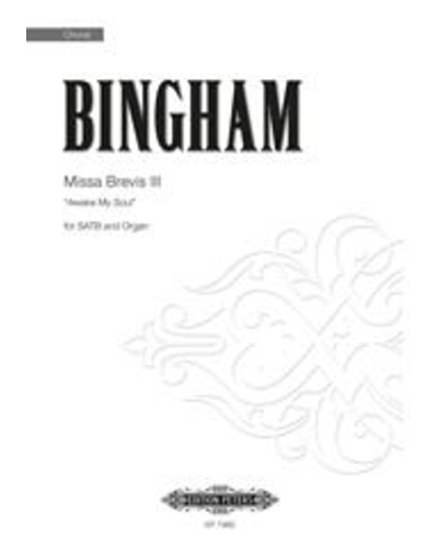 Missa Brevis III: “Awake My Soul” — Judith Bingham