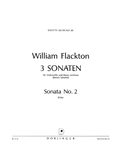 Sonata No. 2 in B-flat major — William Flackton