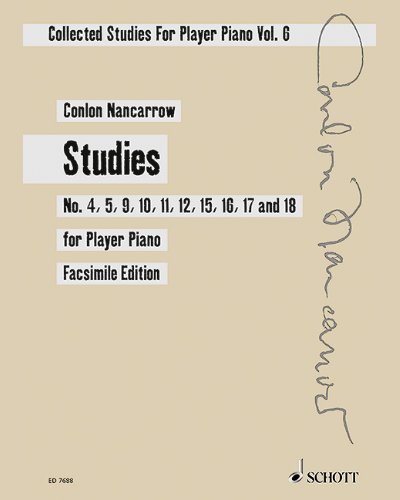 Collected Studies for Player Piano — Conlon Nancarrow
