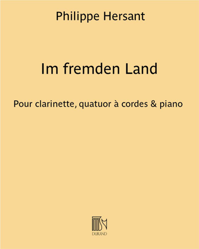 Im fremden Land — Philippe Hersant