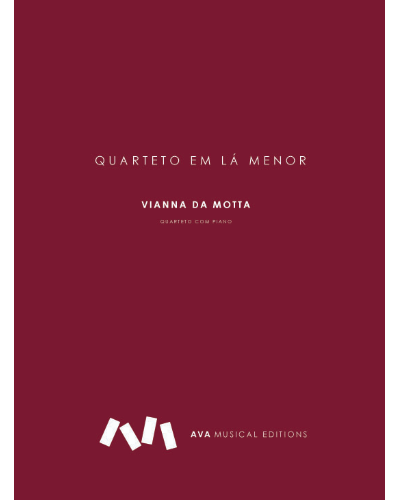 Quartet in A minor — José Vianna da Motta
