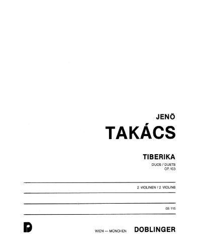 Tiberika, op. 103 — Jenő Takács