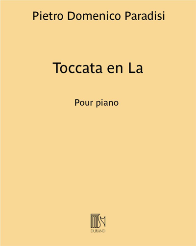 Toccata in A — Pietro Domenico Paradies