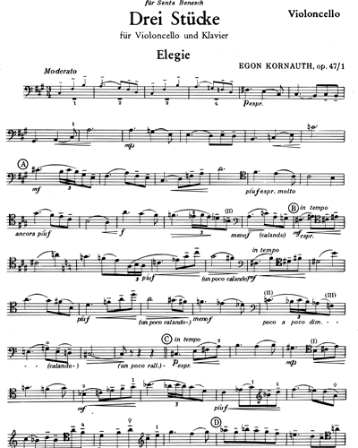 3 Pieces — Egon Kornauth